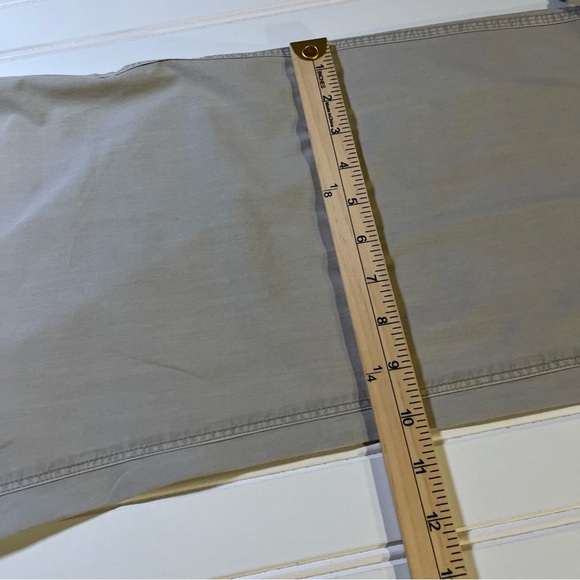 Tommy Bahama Womens Relax Cargo Capri Size 12 Drawstring Hem Pockets 100% Cotton - Picture 9 of 10